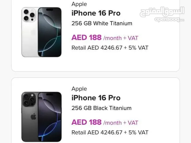 Du iphone 16 pro Installment plans