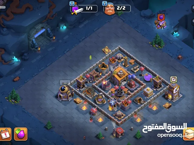 قريه كلاش اوف كلانس لفل 12 ماكس للبيع