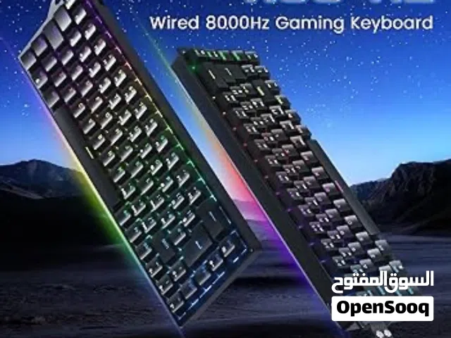كيبورد magic refiner x68he مغناطيسي full rgb جديد لون اسود بأقل سعر ومتوفر توصيل لكافة مناطق المملكة