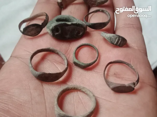 مجموعه مكونه من 20خواتم نحاس تراثيات مشكله