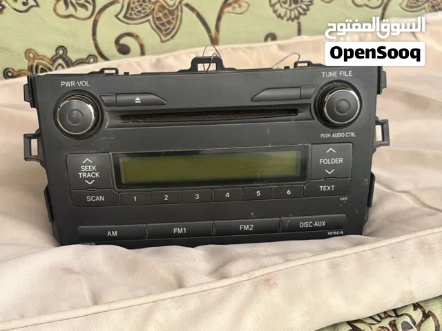 مسجل كورولا 2012 وكاله