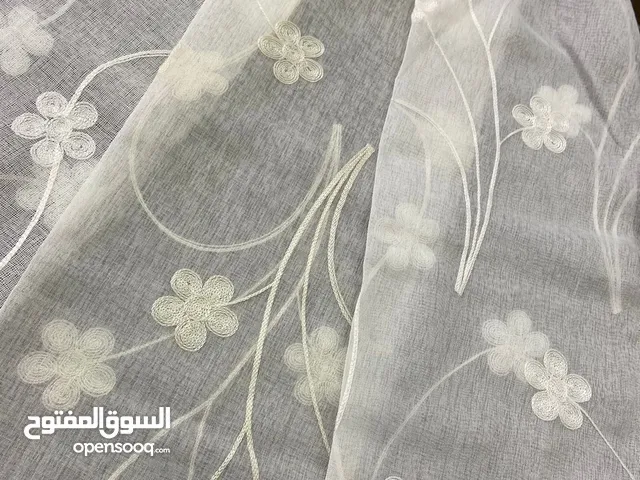 أقمشة ستائر وبرادي لينن مطرز تركي 2025 بجودة عالية تفصيل كامل حسب الطلب