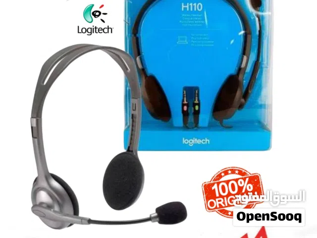 سماعة Logitech H110 الأصلية