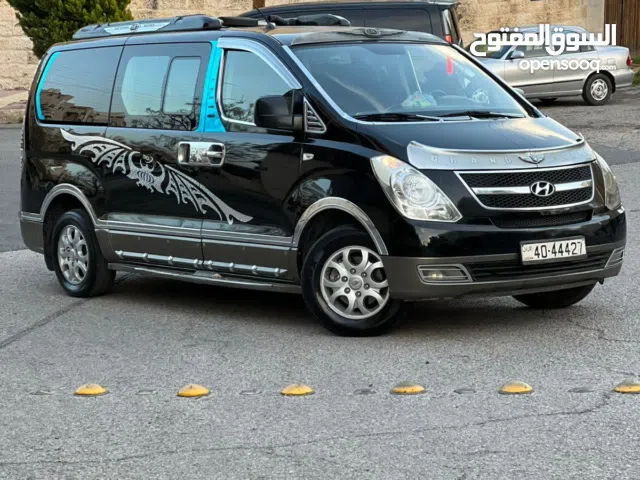 باص هونداي جراند للبيع موديل 2012 فحص كامل قير عادي 6 غيار متور الاصلي باص H1