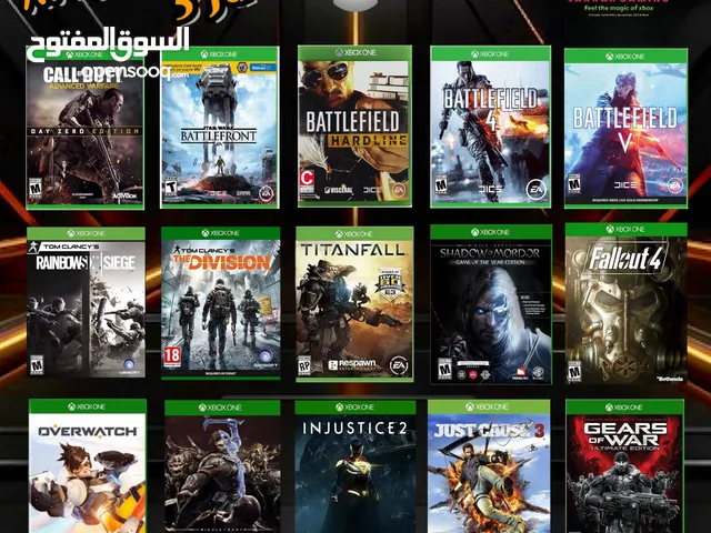 اقراص العاب اكس بوكس سيريس & ون فقط 5 دينار jd Xbox series & one Game Cd’s only 5 jd