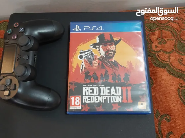 بلايستيشن 4 مستعمل للبيع بحالة ممتازه