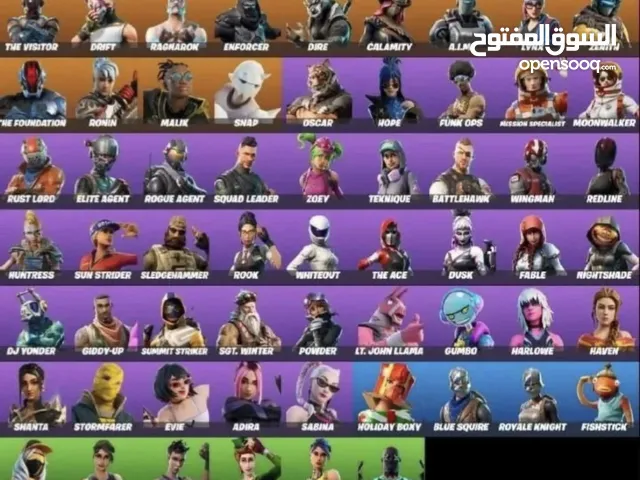 حساب فورت نايت للبيع