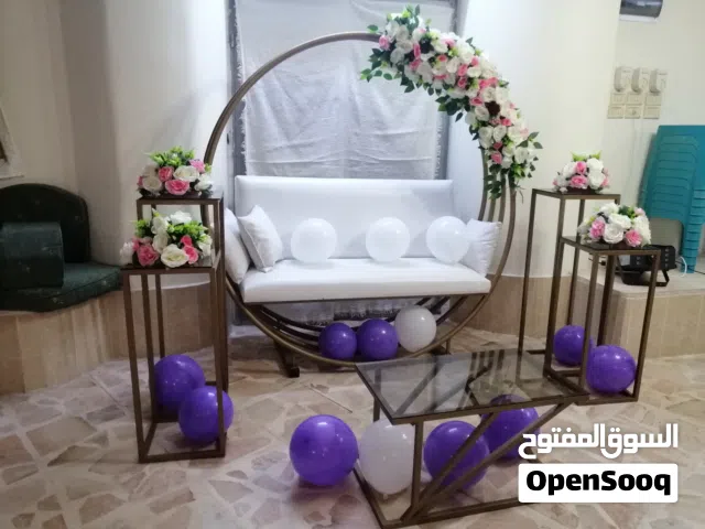 كراسي كروم وكوشه ملوكيه