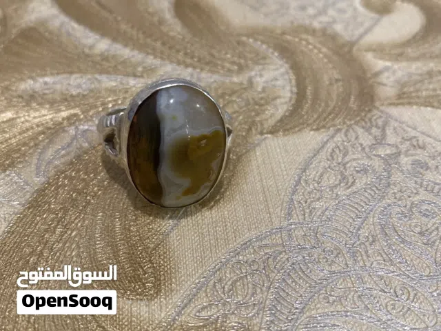 خاتم سليماني فضة بحرينيه