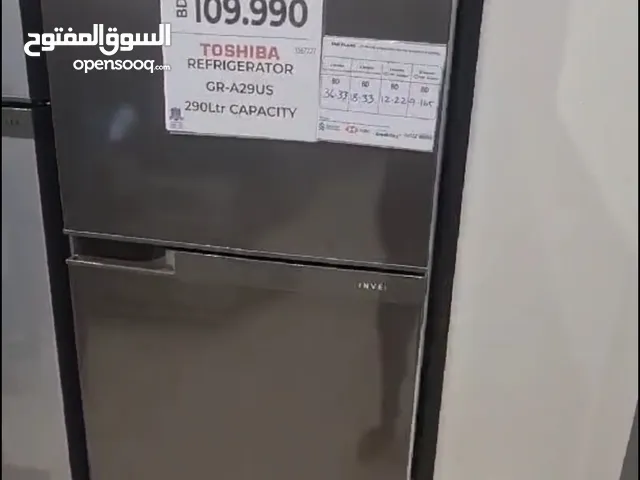 Toshiba double door refrigerator 8 months old still on warranty  brand new condition 80bd