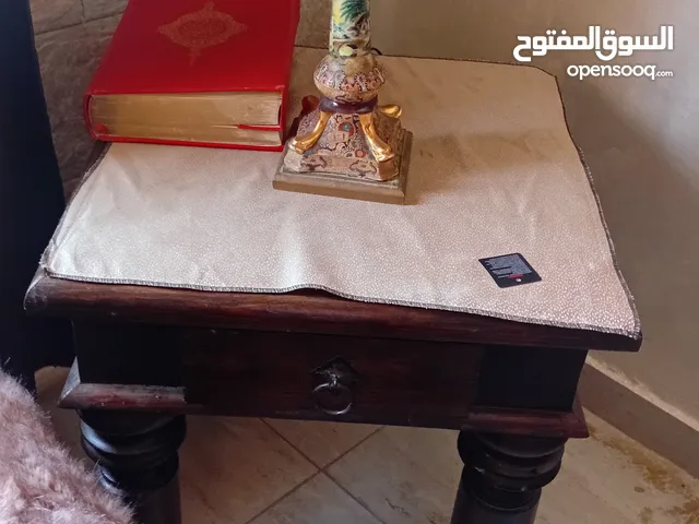 طقم كنب وطربيزات خشب سويد فاخر