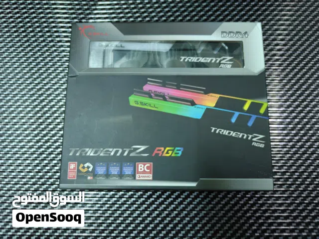 رام G.Skill TridentZ RGB 16GB (8GB x 2) DDR4 – 3200MHz CL16 – جديدة