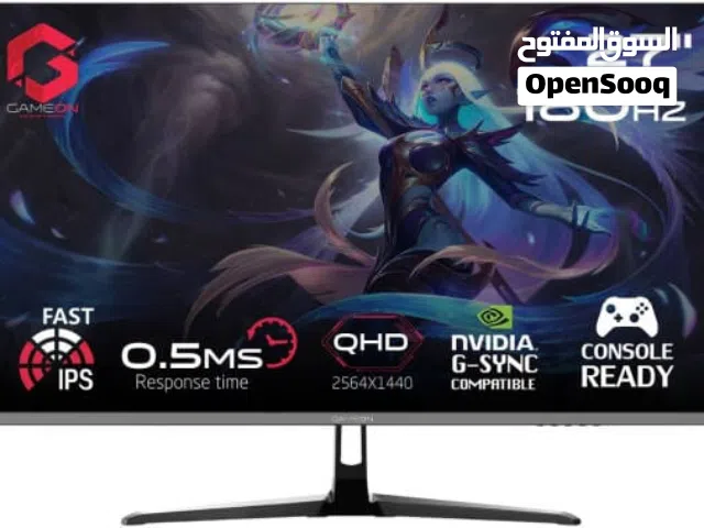 GAMEON GOPS27QHD180IPS  180FPS  سعر الشاشة الجديد 90 ريال