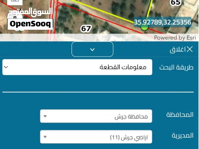 Farm Land for Sale in Jerash Other