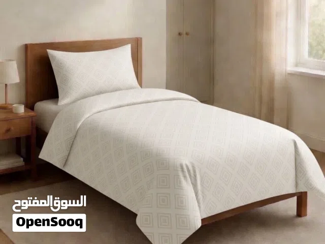 مسبل فاخر قطعتين (مفرد & مفرد ونص)  كفر محشي + مخدة بسعر حرق 8 دنانير!