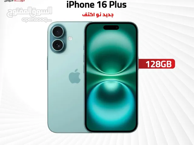 IPHONE 16 PLUS ( 128GB ) NEW /// ايفون 16 بلس ذاكره 128 جيجا الجديد