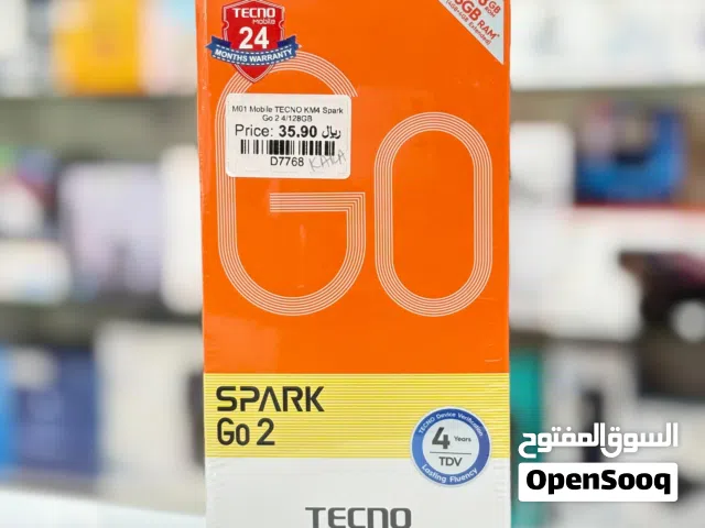 Brand New Tecno Spark Go 2 in Oman  128GB Storage  24 Months Warranty