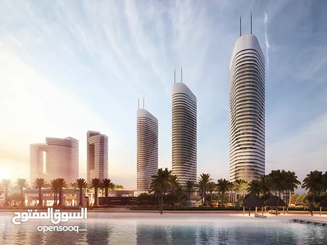 شقة 4 غرف أبراج العلمين الجديدة بإطلالة بانورامية على البحر و اللاجون للبيع سيتي ايدج City edge