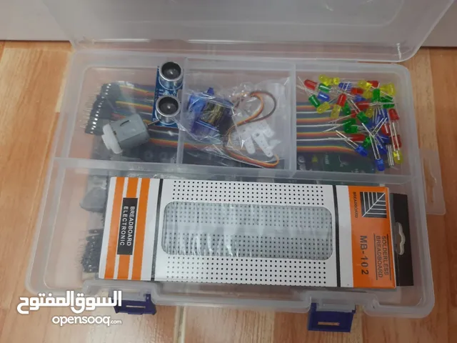 عدة أردوينو كاملة مع حساسات وأدوات إلكترونية