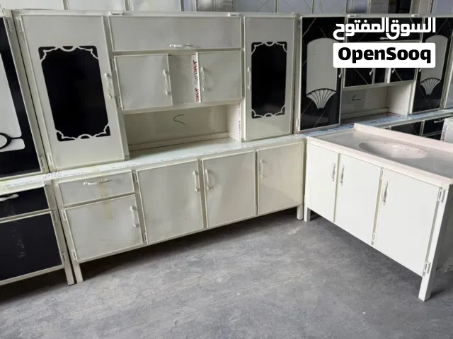 كاونتر مع ملحق تعليك مترين مع سنك متر و20سم المغسله مرمر الالمنيوم كلش حلو بلحقيقه احلا من الصور