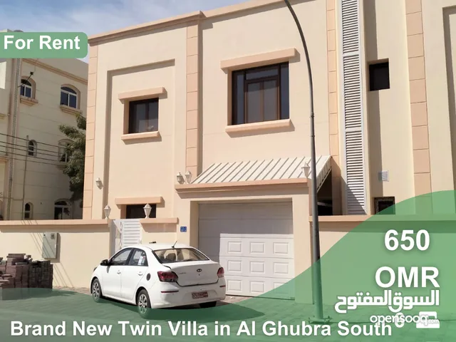 Brand New Twin Villa for Rent in Al Ghubra South  REF 290SB