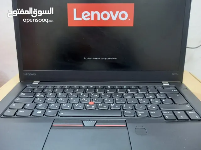 الجيل السابع. lenovo. الهارد 256. ssd . الرام 8 . حجم الشاشة 14