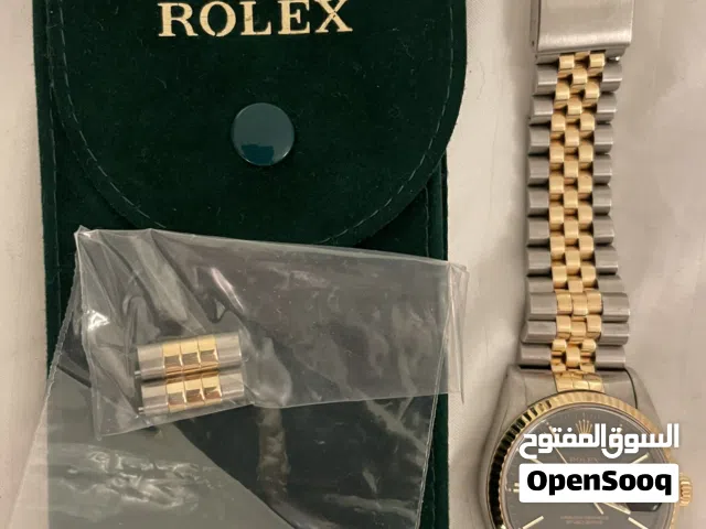 Datejust Two-Tone Gold & Steel – Black Dial – Excellent Condition