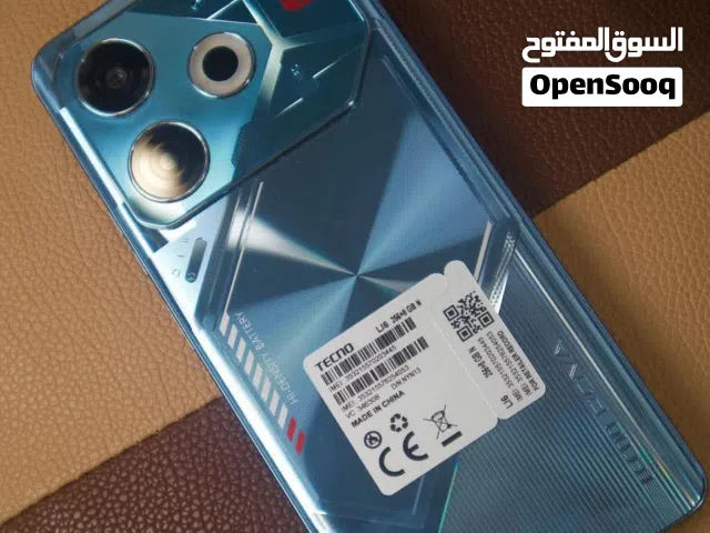 هاتف تكنو بوفا 6 مستعمل بدون الكرتونة 256 جيجا 16 رام