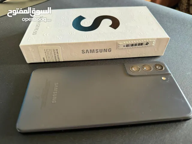Samsung galaxy s21 fe بحالة الوكالة