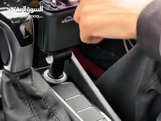 شاحن السيارة 4×1 بإضاءة النجوم  مش شاحن عادي... قوة وفخامة داخل سيارتك شحن فائق السرعة