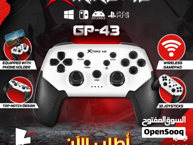يد العاب جيمنغ اندويد  اركيد XTRIKE ME GP-43 PS4 PS3 ANDROID PC Wireless Gamepad
