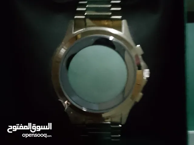 ساعة الفجر رياضية مدور ستانلس حاءط مكتب
