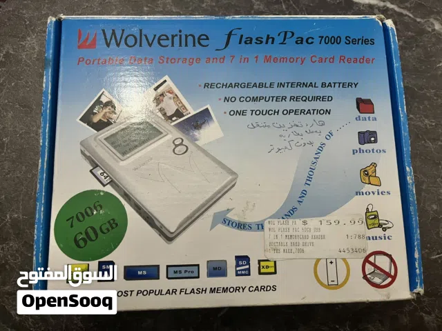 للبيع جهاز تخزين متنقل Wolverine FlashPac 7000