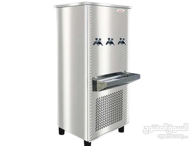 Generaltec GC50C3 3-Tap Floor Standing Stainless Steel Water Cooler – 50 Gallons per Hour