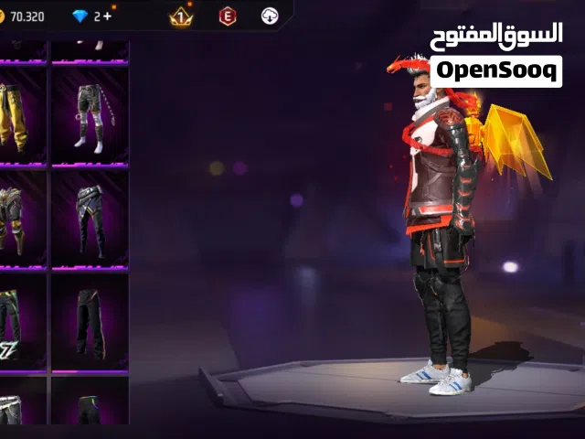 حساب فري فاير قوي للبيع او بدل عحساب ببجي او تيك توك