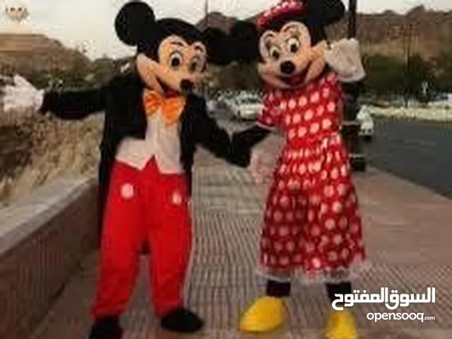 لباس شخصيات كرتونية للكبار free size للبيع
