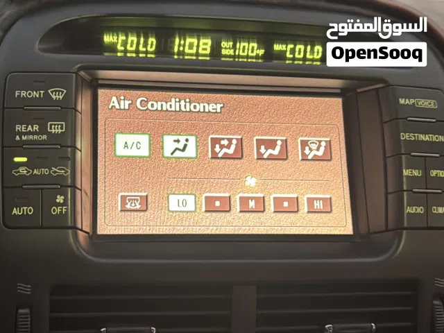 للبيع شاشه لكزس 430 امريكي من موديل 2001 الى2006 نص الترا