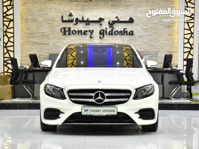Mercedes Benz E400 4Matic ( 2017 Model ) in White Color GCC Specs