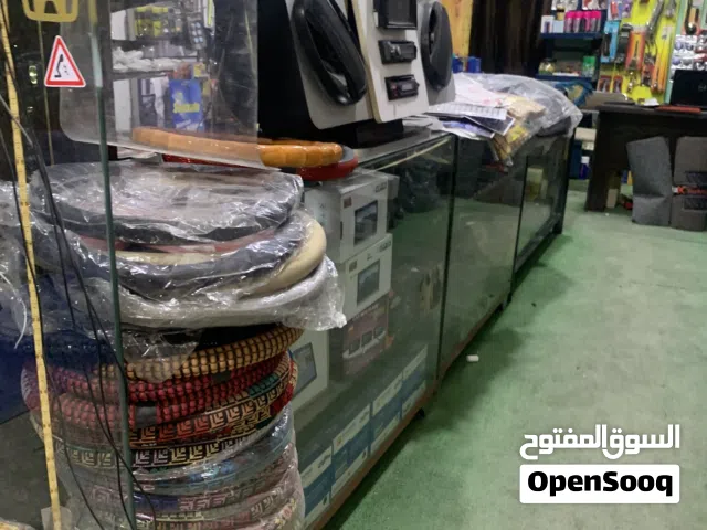 محل زينة سيارات للبيع ابو عليا بجانب دوار العودات على الشارع الرئيسي شغال