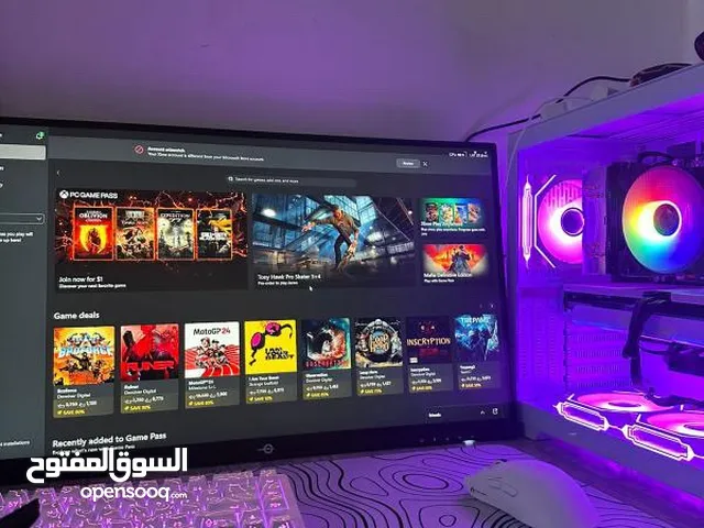بيسي جيمنج + تصاميم (ضمان سنة على البيسي و الشاشة )