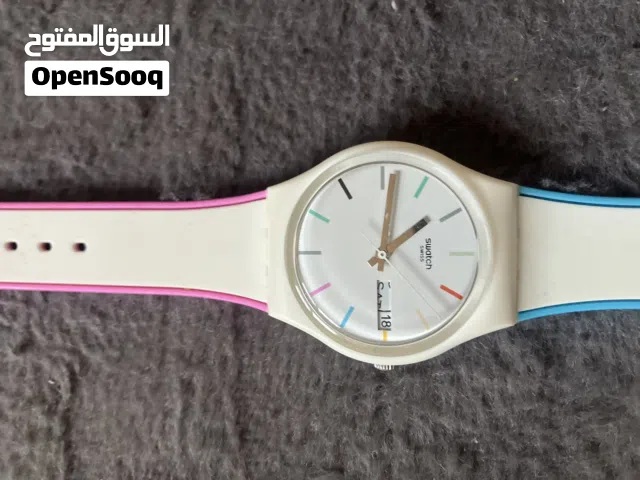 ساعة سواتش غير ملبوسه