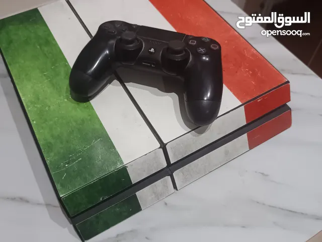 بلايستيشن 4 للبيع مستخدم نظيف مهكر طبقتين