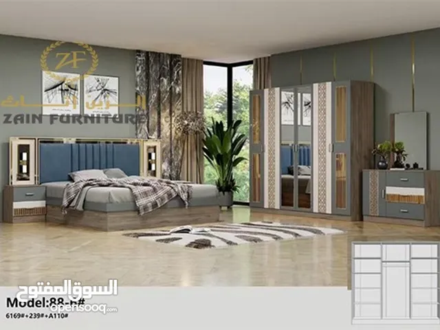 عروض الشهر غرف نوم روعه 6 قطع مع دوشق طبي وتركيب مجاني