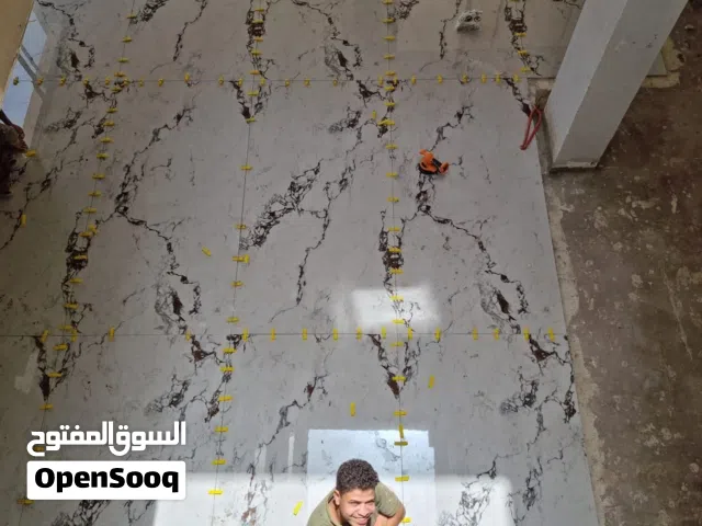 تركيب البلاط والبورسلين والكاشي والرخام والجرانيت بانواعه
