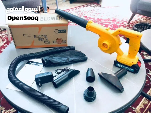 منفاخ تنظيف وشفط هوفر بلور شحن مع بطارية 48 فولت