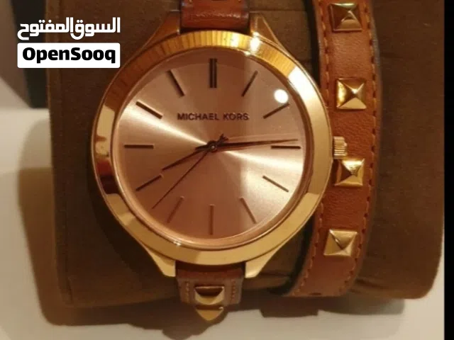 ساعة مايكل كروس أصلية بحال الجديدة بدون علبة