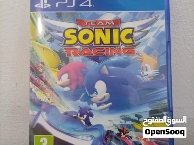 لعبة team sonic racing بلايستيشن 4 و البلايستيشن 5 مستعملة مدة بسيطة جدا   قابل للتفاوض