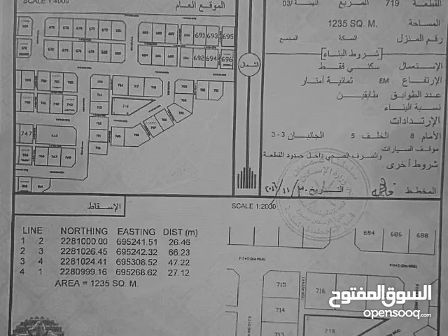 Residential Land for Sale in Al Sharqiya Masira