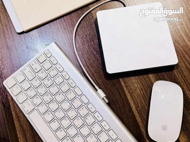 وايرليس أبل ماوس وكيبورد وسوبر درايف مشغل وكاتب اسطوانات