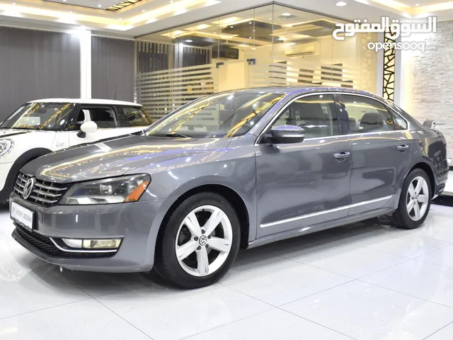 Volkswagen Passat ( 2013 Model ) in Silver / Grey Color GCC Specs